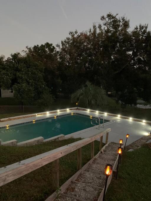 Stylish Lake Home With Huge Pool, Arcade With Ps5,And Theater Just 5 Min From Legoland Winter Haven Exterior foto